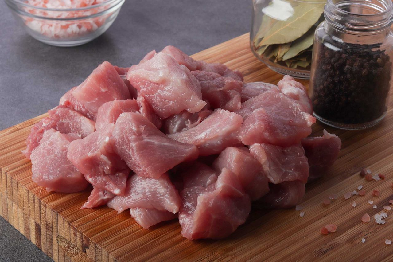 Diced Leg Of Pork