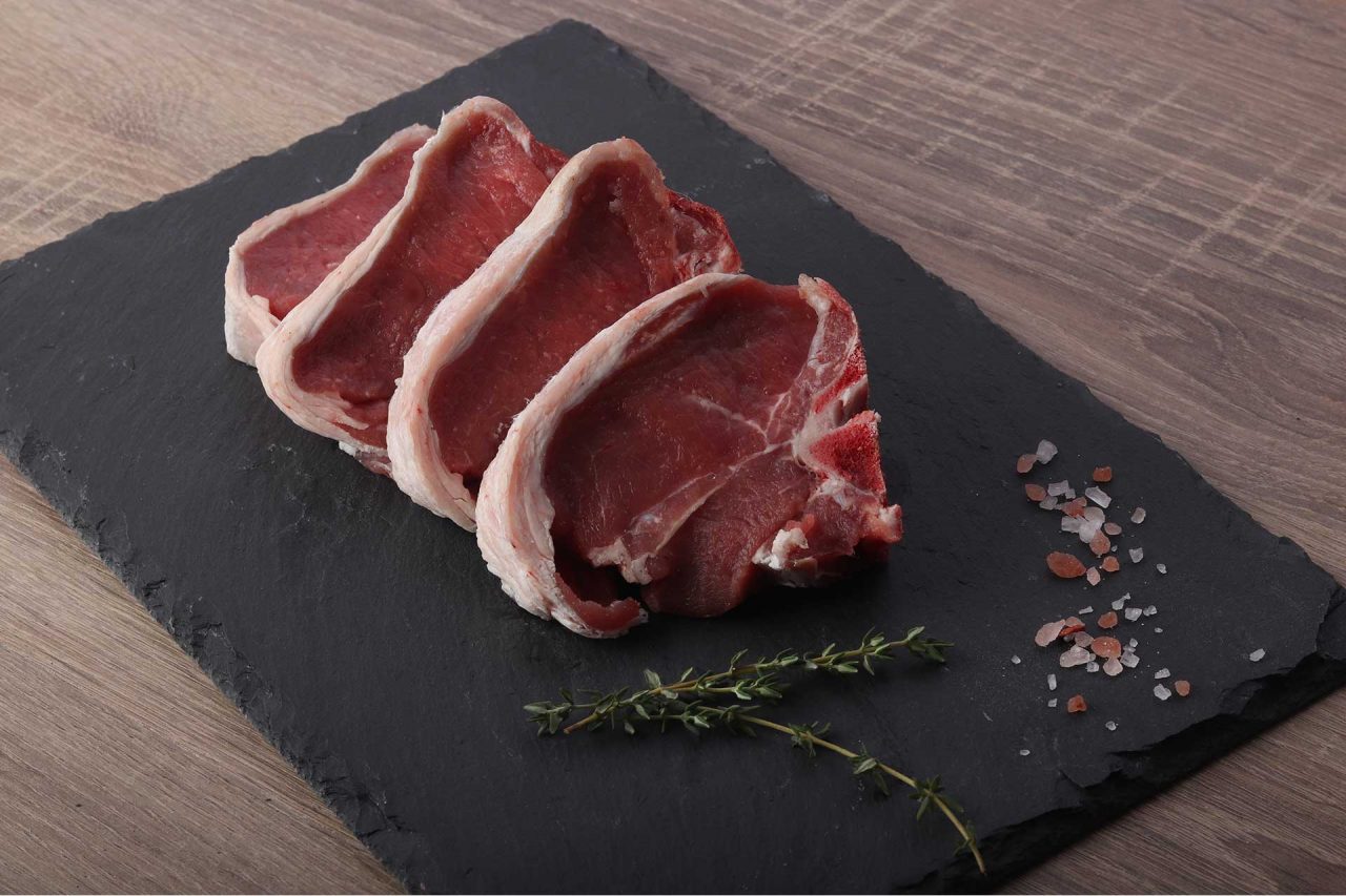 2 Double Loin Chops - local home delivery
